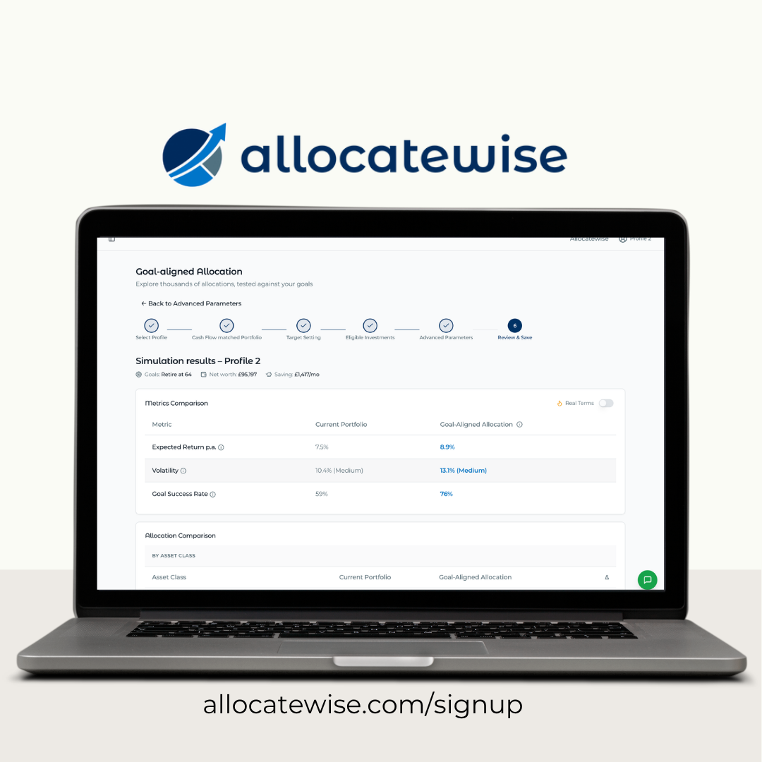 The Allocatewise Goal-Aligned Allocation interface.